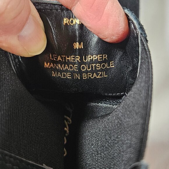 Matisse Ronan Black and Green Platform Booties Women's Size 9 NWOT - Picture 7 of 9